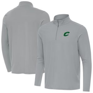 Antigua Captivating Cleveland Cavaliers Gray St. Patrick's Day Intent Quarter Zip Jacket New arrival! Check out this fresh and exciting jersey.
