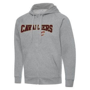 Antigua Cleveland Cavaliers Heather Gray Exceptional Big & Tall Victory Full Zip Hoodie Jacket For the true fans! Secure this authentic jersey now.