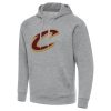 Antigua Cleveland Cavaliers Heather Gray Premium - grade Big & Tall Victory Raglan Pullover Hoodie Limited stock! Be quick and grab this must - have jersey to support your team.