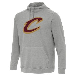 Antigua Cleveland High - quality Cavaliers Heather Gray Cloud Pullover Hoodie Hurry! Exclusive offer. Get your hands on this outstanding jersey right away.