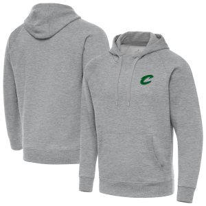 Antigua Cleveland Cavaliers Heather Gray St. Patrick's Day Victory Raglan Notable Pullover Hoodie Enhance your game - day look! Get this fashionable jersey.