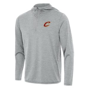 Antigua Exceptional Cleveland Cavaliers Heather Gray Tidy Quarter Zip Hoodie New arrival! Check out this fresh and exciting jersey.