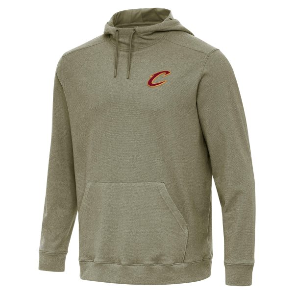 Antigua Cleveland Cavaliers Heather Olive Cloud Pullover Superb Hoodie Proven quality! Invest in this reliable jersey.
