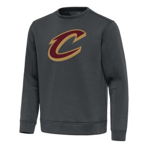 Antigua Cleveland Cavaliers Pewter Relevant Terrific Pullover Sweatshirt Be the first! Order this trendy jersey ahead of the crowd.