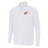 Antigua Cleveland Cavaliers White Intent Quarter Zip Top Glamorous Celebrate your team! Order this commemorative jersey.