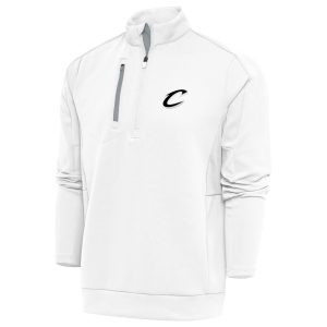 Antigua Magnificent Cleveland Cavaliers White Metallic Logo Generation Quarter Zip Top Be the first! Order this trendy jersey ahead of the crowd.
