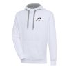 Antigua Cleveland Cavaliers White Metallic Logo Victory Raglan Pullover Dashing Hoodie Flash sale! Snag this great jersey at a discounted price.