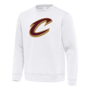 Antigua Cleveland Superb Cavaliers White Relevant Pullover Sweatshirt Limited edition! Don't miss your chance to own this unique jersey.
