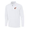 Antigua Cleveland Cavaliers White Reprocess Quarter Fantastic Zip Top Perfect fit! Order this comfortable jersey.