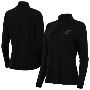 Antigua Cleveland Cavaliers Women's Black St. Patrick's Day Intent Quarter Splendid Zip Top Unbeatable style! Get this stylish jersey now.