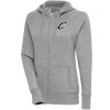 Antigua Cleveland Cavaliers Women's Heather Gray Brushed Metallic Alluring Victory Full Zip Hoodie Celebrate your team! Order this commemorative jersey.