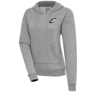 Antigua Cleveland Cavaliers Women's Dashing Heather Gray Brushed Metallic Victory Pullover Hoodie Be the first! Order this trendy jersey ahead of the crowd.