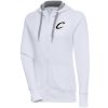 Antigua Cleveland Cavaliers Women's Stunning White Brushed Metallic Victory Full Zip Hoodie For the true fans! Secure this authentic jersey now.