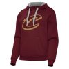 Antigua Cleveland Cavaliers Superb Women's Wine Victory Pullover Hoodie For the true fans! Secure this authentic jersey now.