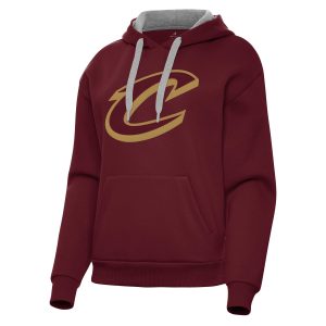 Antigua Cleveland Cavaliers Superb Women's Wine Victory Pullover Hoodie For the true fans! Secure this authentic jersey now.