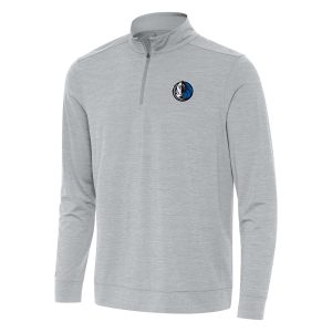 Antigua Dallas Mavericks Heather Gray Bright Prime Quarter Zip Top For a short time only! Don't miss out on this fantastic jersey.