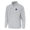 Antigua Dallas Mavericks Heather High - quality Gray Certain Quarter Zip Tri Blend Sweatshirt Designed for performance! Get this functional jersey.