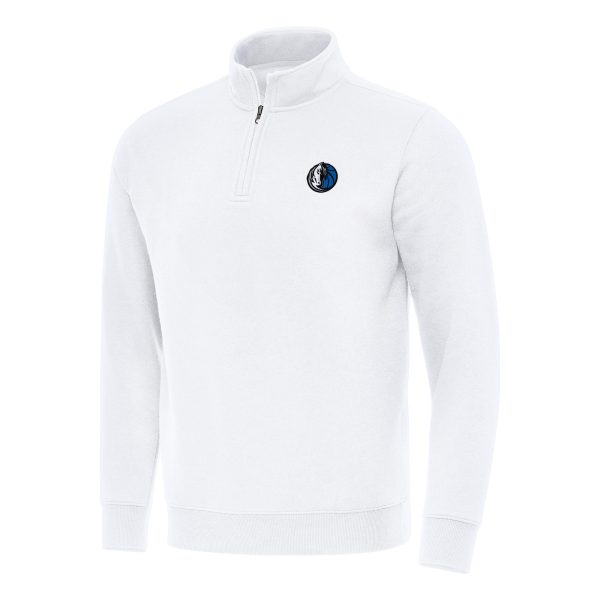 Antigua Dallas Mavericks White Victory Quarter Zip Mock Sweatshirt Notable Unbeatable style! Get this stylish jersey now.