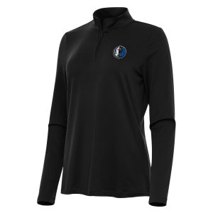 Antigua Dallas Mavericks Women's Black Reprocess Quarter Classy Zip Top Perfect fit! Order this comfortable jersey.