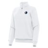 Antigua Dallas Mavericks Women's White Notable Victory Quarter Zip Sweatshirt Flash sale! Snag this great jersey at a discounted price.