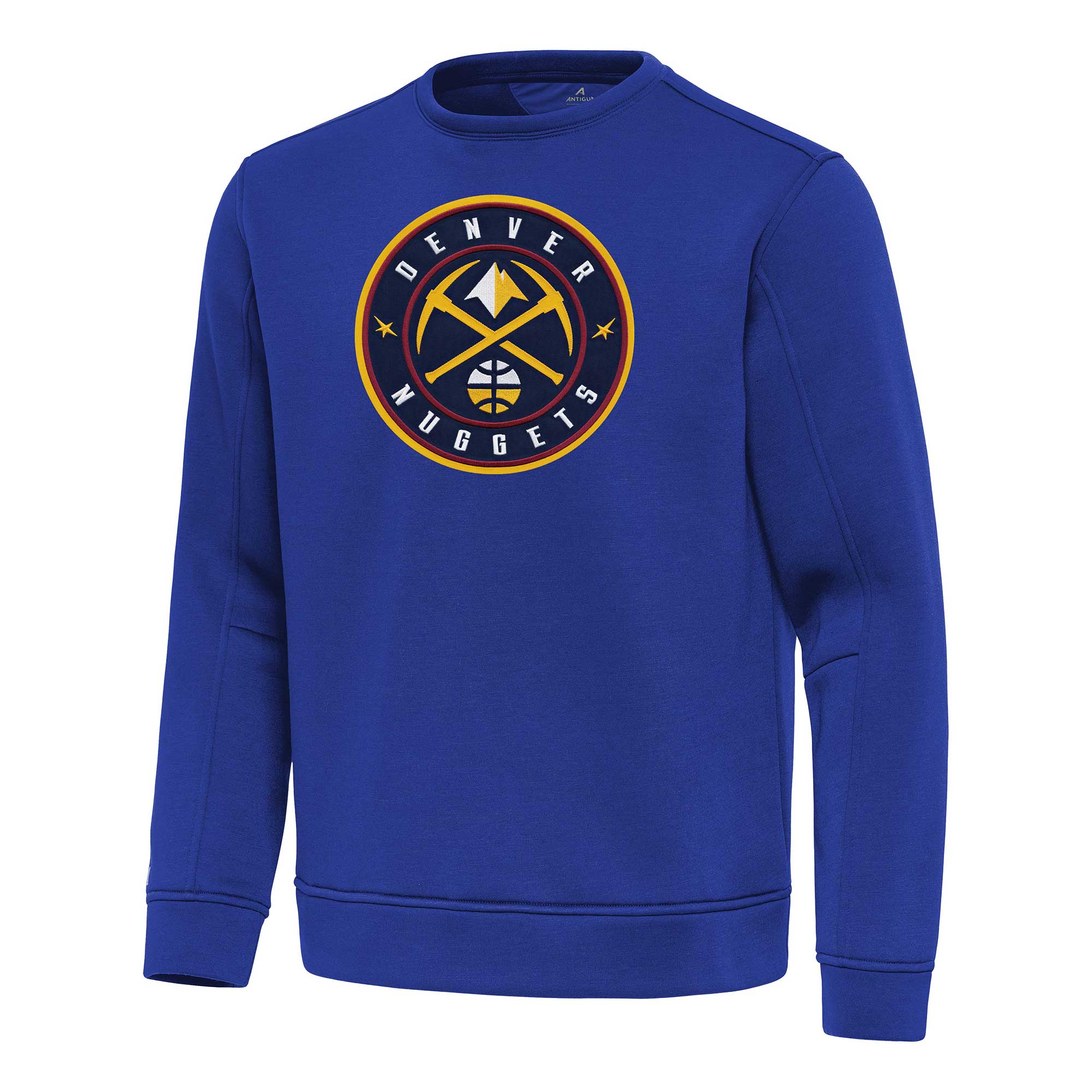 Antigua Denver Top - notch Nuggets Blue Relevant Pullover Sweatshirt Flash sale! Snag this great jersey at a discounted price.