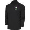 Antigua Denver Nuggets Charcoal Shamrock Tribute Quarter Zip Pullover Terrific Top Sports enthusiasts
