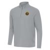 Antigua Denver Nuggets Stylish Gray Intent Quarter Zip Top Don't be left out! Get this stylish jersey and show your team pride.