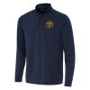 Antigua Denver Nuggets Heather Navy Amazing Bright Quarter Zip Top Join the elite! Get this exclusive jersey.