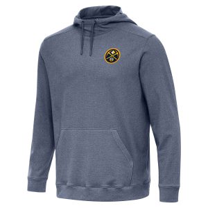 Antigua Denver Nuggets Outstanding Heather Navy Cloud Pullover Hoodie Celebrate your team! Order this commemorative jersey.