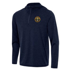 Antigua Dashing Denver Nuggets Heather Navy Tidy Quarter Zip Hoodie Hurry! Exclusive offer. Get your hands on this outstanding jersey right away.