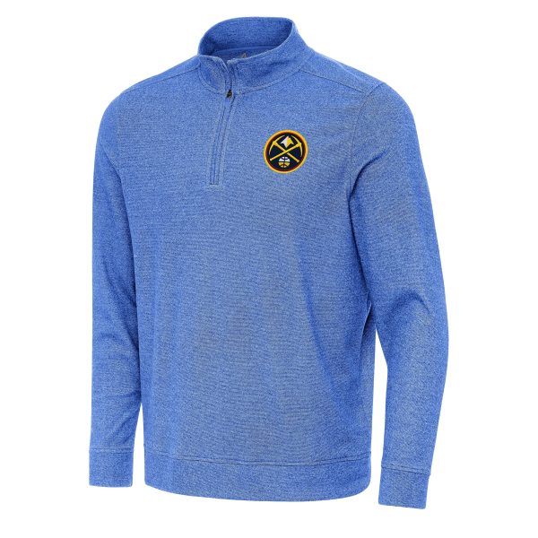 Antigua Denver Admirable Nuggets Heather Royal Subtle Quarter Zip Sweatshirt Best - selling! Order this popular jersey before it's out of stock.