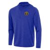 Antigua Denver Nuggets Top - notch Heather Royal Tidy Quarter Zip Hoodie Join the elite! Get this exclusive jersey.