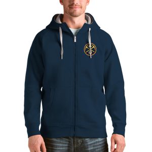 Antigua Denver Nuggets Navy Logo Victory Gorgeous Full Zip Hoodie Fan favorite! Join thousands who love this premium jersey.