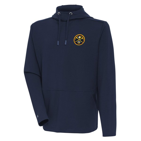 Antigua Denver Nuggets Navy Pure Elegant Honeycomb Pullover Hoodie Be a part of the action! Get this game - ready jersey.