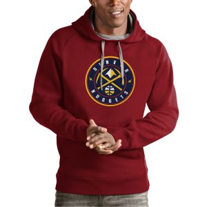 Antigua Denver Nuggets Red Team Logo Fabulous Victory Pullover Hoodie Last chance! Grab this awesome jersey before it's gone for good.