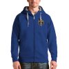 Antigua Stunning Denver Nuggets Royal Logo Victory Full Zip Hoodie Experience luxury! Order this high - end jersey.