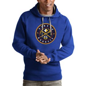 Antigua Alluring Denver Nuggets Royal Team Logo Victory Pullover Hoodie Fan favorite! Join thousands who love this premium jersey.
