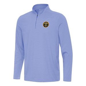 Antigua Denver Nuggets Royal Alluring Twine Quarter Zip Top Join the elite! Get this exclusive jersey.