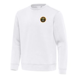 Antigua Denver Nuggets White Relevant Pullover Phenomenal Sweatshirt Last chance! Grab this awesome jersey before it's gone for good.