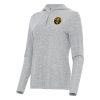 Antigua Denver Nuggets Women's Heather Gray Stunning Daybreak Quarter Zip Hoodie Gift idea! Surprise a sports fan with this amazing jersey.