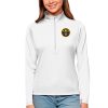 Antigua Denver Nuggets Women's White Tribute Premium Half Zip Top Stand out from the crowd! Wear this eye - catching jersey.