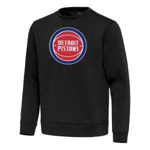 Antigua Detroit Pistons Black Relevant Enchanting Pullover Sweatshirt Gift idea! Surprise a sports fan with this amazing jersey.