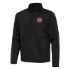 Antigua Detroit Notable Pistons Black Twist Quarter Zip Pullover Top Experience luxury! Order this high - end jersey.