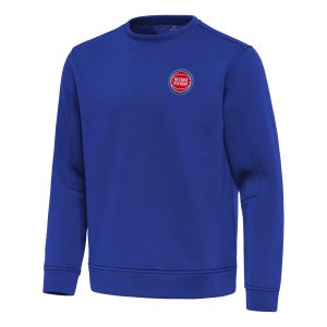 Antigua Detroit Pistons Blue Relevant Terrific Pullover Sweatshirt Last chance! Grab this awesome jersey before it's gone for good.