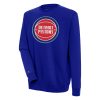 Antigua Detroit Pistons Blue Distinguished Victory Pullover Sweatshirt For the true fans! Secure this authentic jersey now.
