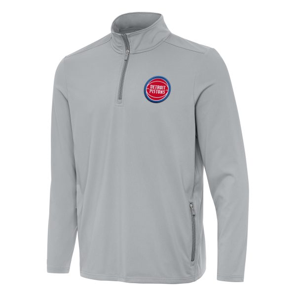 Antigua Detroit Pistons Superior Gray Perilous Quarter Zip Sweatshirt Act fast! Only a handful left. Secure this amazing jersey now.