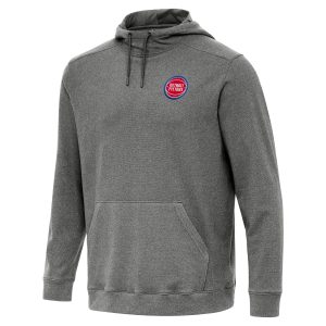 Antigua Detroit Pistons Heather Black Cloud Amazing Pullover Hoodie Enhance your game - day look! Get this fashionable jersey.