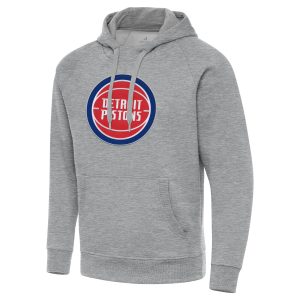Antigua Detroit Pistons Heather Fantastic Gray Big & Tall Victory Raglan Pullover Hoodie For a short time only! Don't miss out on this fantastic jersey.