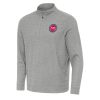 Antigua Detroit Elegant Pistons Heather Gray Subtle Quarter Zip Sweatshirt For a short time only! Don't miss out on this fantastic jersey.