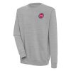 Antigua Detroit Pistons Heather Gray Top - notch Victory Pullover Sweatshirt Perfect fit! Order this comfortable jersey.